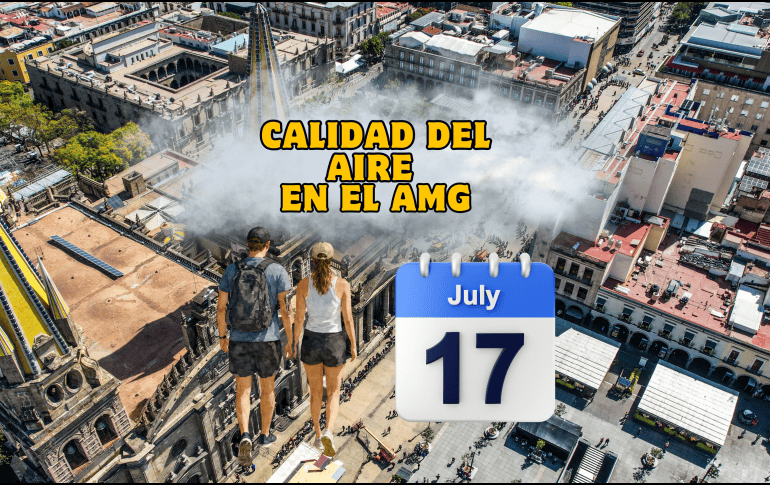 La mañana de este viernes 17 de julio en el AMG se registra buena calidad del aire en Atemajac con 8 puntos IMECA. EL INFORMADOR / ARCHIVO