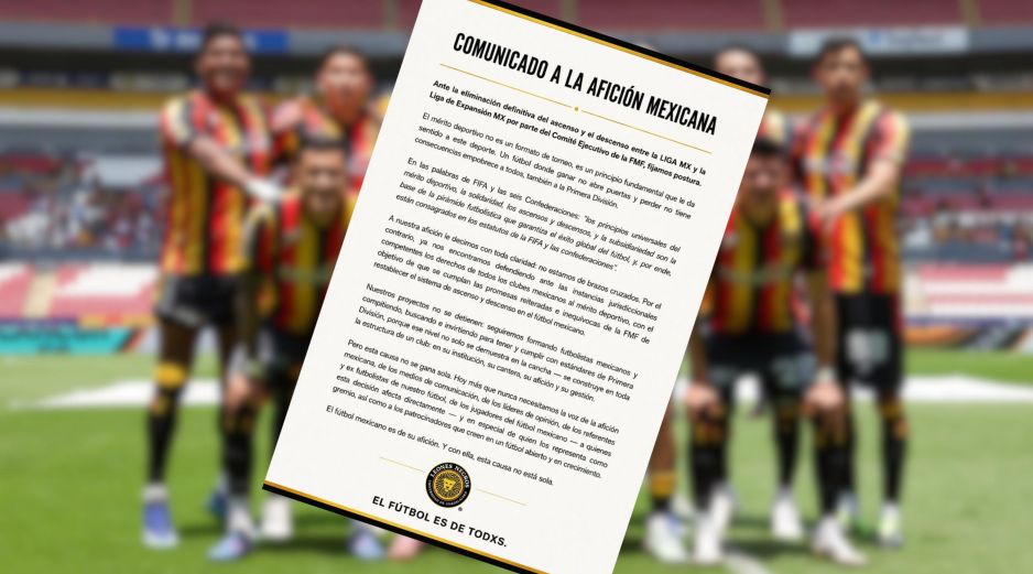 Desde el equipo tapatío hacen un llamado para los fanáticos, referentes de opinión, jugadores, exfutbolistas y medios de comunicación para alzar la voz y respaldar la causa de quienes 
