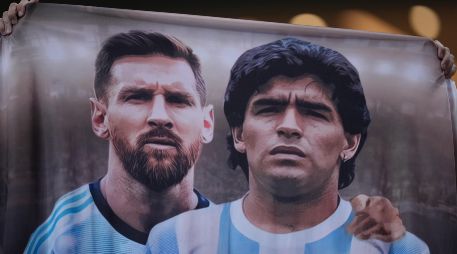 La historia de Lionel Messi con la selección argentina estuvo marcada por la influencia de Diego Maradona. IMAGO7