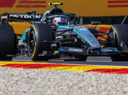 El italiano Kimi Andrea Antonelli (Mercedes), líder del campeonato, que marcó el mejor tiempo este viernes en la jornada de entrenamientos libres para el Gran Premio de Bélgica, el décimo del Mundial de Fórmula Uno, que se disputa en el circuito de Spa-Francorchamps EFE/O. MATTHYS