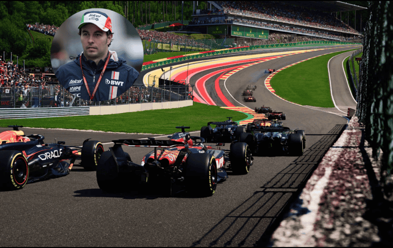 El tapatío ostenta con orgullo el récord oficial de la vuelta más rápida en Bélgica. FORMULA 1