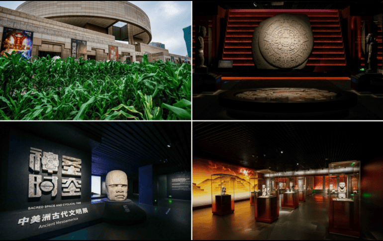 La exposición representa uno de los proyectos de cooperación cultural más ambiciosos entre China, México y Perú en los últimos años. EFE / ESPECIAL