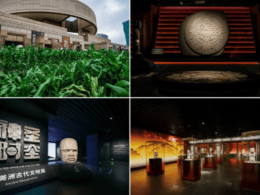 La exposición representa uno de los proyectos de cooperación cultural más ambiciosos entre China, México y Perú en los últimos años. EFE / ESPECIAL