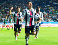 Rocha vivió una noche especial al volver a marcar en el estadio donde inició su carrera profesional. IMAGO7/D. MUÑOZ