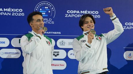 Olvera y Celaya acumularon 408.39 puntos, sacando una amplia diferencia respecto a sus más cercanos perseguidores, que fueron los alemanes Timo Barthel y Tim Axer, quienes registraron 362.46 unidades. ESPECIAL
