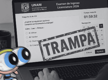 La polémica de la UNAM surgió principalmente por la detección de intentos de hacer trampa durante la aplicación del examen. ESPECIAL/ChatGPT