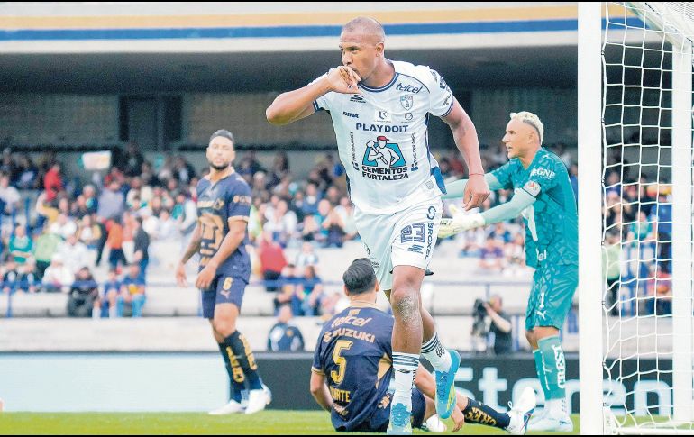 Salomón Rondón. El delantero del Pachuca marcó un doblete en el encuentro. IMAGO7