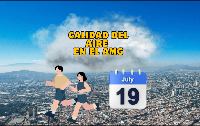 La mañana de este domingo 19 de julio en el AMG se registra buena calidad del aire se registra en Atemajac con 15 puntos IMECA. EL INFORMADOR / ARCHIVO