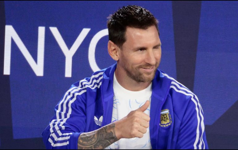 Descubre cuántos goles necesita Lionel Messi en la final del Mundial 2026 para asegurar la Bota de Oro y convertirse en el máximo goleador histórico. EFE/L. Jr
