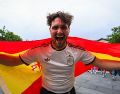 Daniel Martín llegó a México para visitar a su novia y terminó siendo testigo del campeonato de España en un ambiente de fiesta mundialista. EL INFORMADOR/ J. ACOSTA.