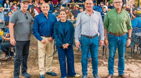 Gildardo Partida señaló que los resultados obtenidos son obra del esfuerzo de quienes han acompañado el proyecto. ESPECIAL
