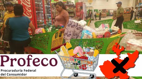 En este supermercado encuentras los precios más altos de todo el estado para adquirir la Canasta Básica; se encuentra en Guadalajara. EL INFORMADOR / ARCHIVO