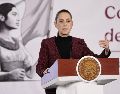 Las declaraciones de la Mandataria surgen en "La Mañanera" en la víspera de celebrarse la tercera y última reunión de las negociaciones bilaterales entre México y Estados Unidos. EFE / J. Méndez