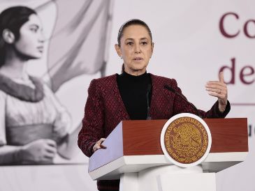 Las declaraciones de la Mandataria surgen en "La Mañanera" en la víspera de celebrarse la tercera y última reunión de las negociaciones bilaterales entre México y Estados Unidos. EFE / J. Méndez