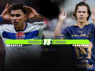El duelo enfrenta a dos equipos con objetivos inmediatos distintos: Toluca quiere confirmar su buen momento, mientras que Pumas necesita sumar sus primeros puntos del torneo. ESPECIAL / IMAGO7 y CANVA