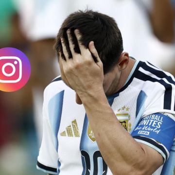Messi da sus primeras declaraciones tras perder la final del Mundial frente a España. EFE / EPA / WILL OLIVER
