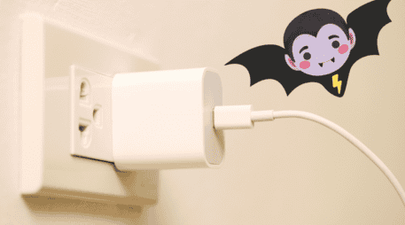 El consumo de energía de aparatos conectados sin usar es conocido técnicamente en el mundo de la eficiencia energética como consumo fantasma o vampiro eléctrico. ESPECIAL / CANVA