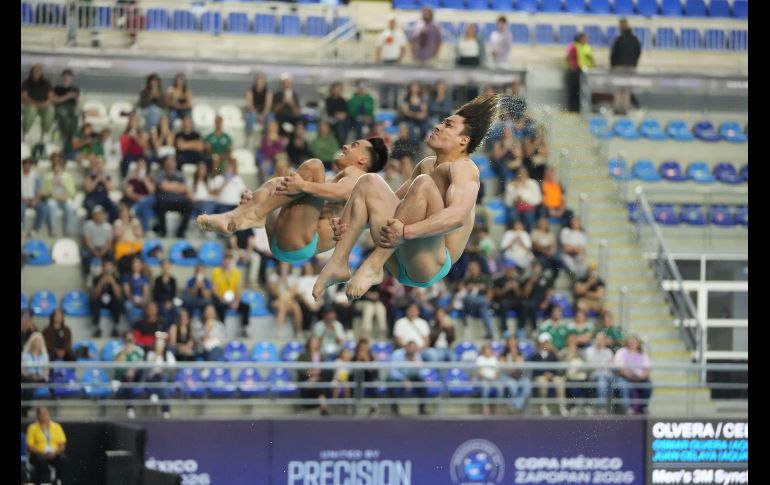 Todos los clavadistas que representarán al país tuvieron actividad recientemente en la Copa México Zapopan 2026. CORTESÍA.
