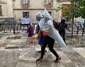 Protección Civil recomendó a los capitalinos extremar precauciones, sobre todo al momento de salir. SUN/ARCHIVO