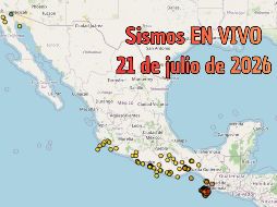 EN VIVO | Sismos en México | Martes 21 de julio. ESPECIAL / SSN