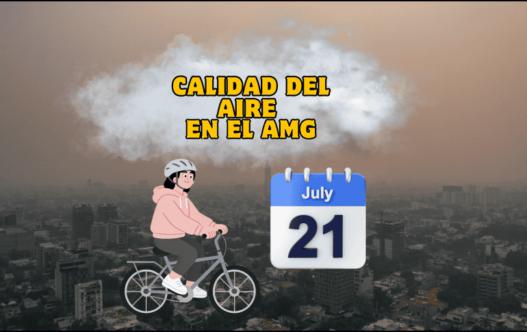 La mañana de este martes 21 de julio en el AMG se registra buena calidad del aire en Atemajac con 6 puntos IMECA. EL INFORMADOR / ARCHIVO