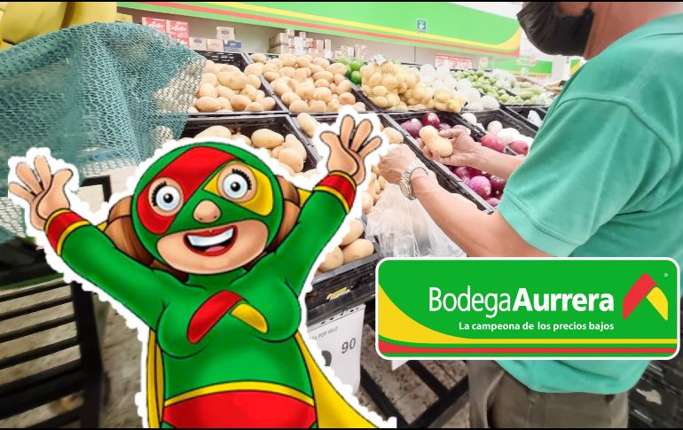 El Tianguis de Frutas y Verduras de Bodega Aurrera permite que las ofertas semanales duren por varios días. EL INFORMADOR / ARCHIVO / ESPECIAL / FACEBOOK Bodega Aurrrera