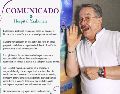 Hospital Yaakunah emitió un comunicado respecto a la reciente visita de Pedro Sola,. ESPECIAL / FACEBOOK Hospital Yaakunah / SUN / ARCHIVO