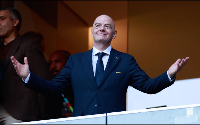 Gianni Infantino anunció en abril que se postularía a la reelección para un cuarto mandato como presidente de la FIFA. SUN / ARCHIVO