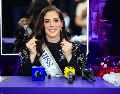 Fatima Bosch, Miss Universo 2025, durante un evento celebrado en Intermoda. EL INFORMADOR / J. ACOSTA