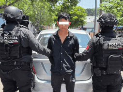 Fue detenido quien se identificó como Miguel 