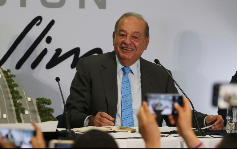 Carlos Slim. América Móvil ha crecido en el continente y en el primer trimestre de 2026 la mayoría de sus nuevos clientes de postpago se encuentran en Brasil, Colombia y Perú.  EL INFORMADOR/Archivo