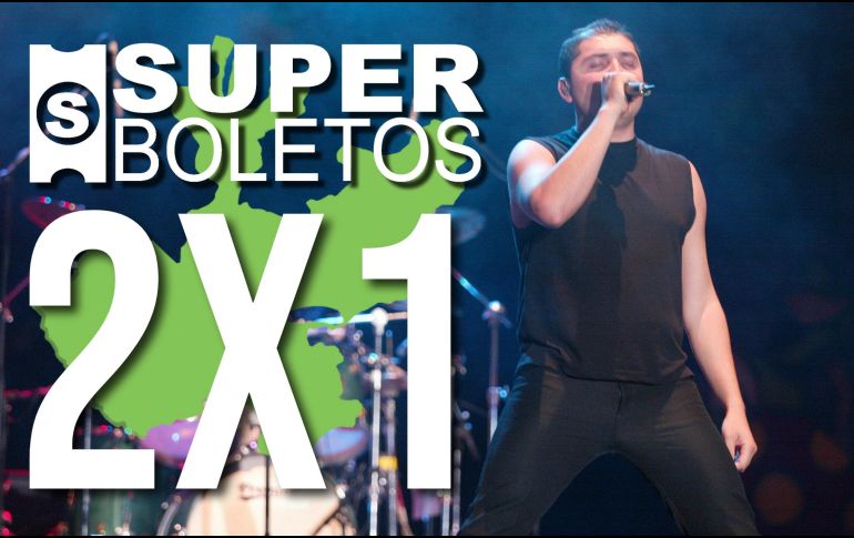 Estos conciertos en Guadalajara están al 2x1 en Superboletos
