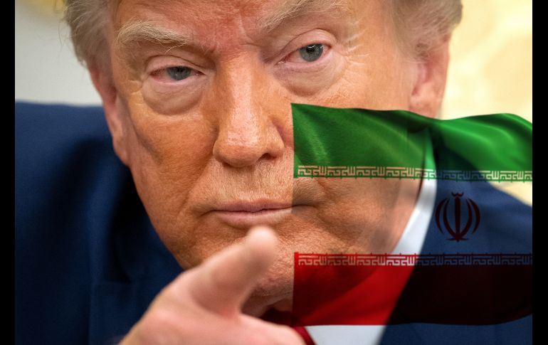 A través de Truth Social, el presidente Trump amenazó a Irán en medio de la escalada de tensiones en Medio Oriente. AP / ARCHIVO