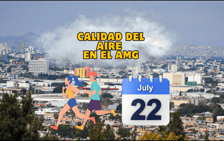 La mañana de este miércoles 22 de julio en el AMG se registra buena calidad de aire en Atemajac y Oblatos con 10 puntos IMECA. EL INFORMADOR / ARCHIVO