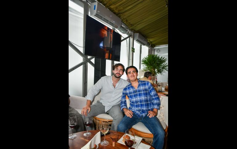 Sebastián Gutiérrez y Jorge Villaseñor. GENTE BIEN JALISCO / M. Rached