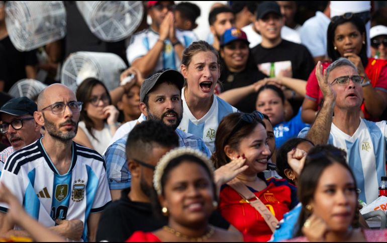 La iniciativa argentina se suma a otras protestas similares surgidas durante el Mundial 2026. EFE/O. Barría