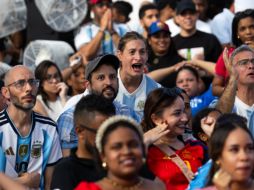 La iniciativa argentina se suma a otras protestas similares surgidas durante el Mundial 2026. EFE/O. Barría