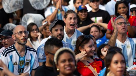 La iniciativa argentina se suma a otras protestas similares surgidas durante el Mundial 2026. EFE/O. Barría