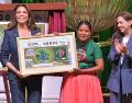 La Lotería Nacional presentó el billete del Sorteo Especial 315 para reconocer a las corredoras del programa México Imparable y su impacto social. CORTESÍA.