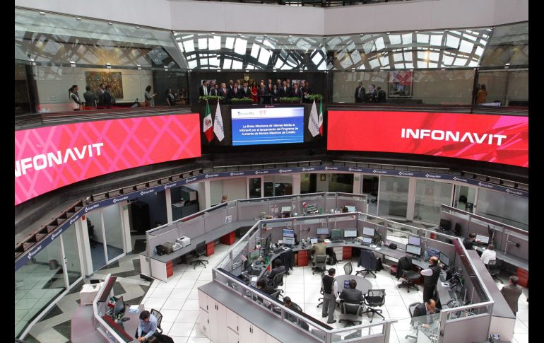 El rendimiento del mercado mexicano en lo que va de julio se ubicó en un 0.5 % a favor. EL INFORMADOR/ARCHIVO