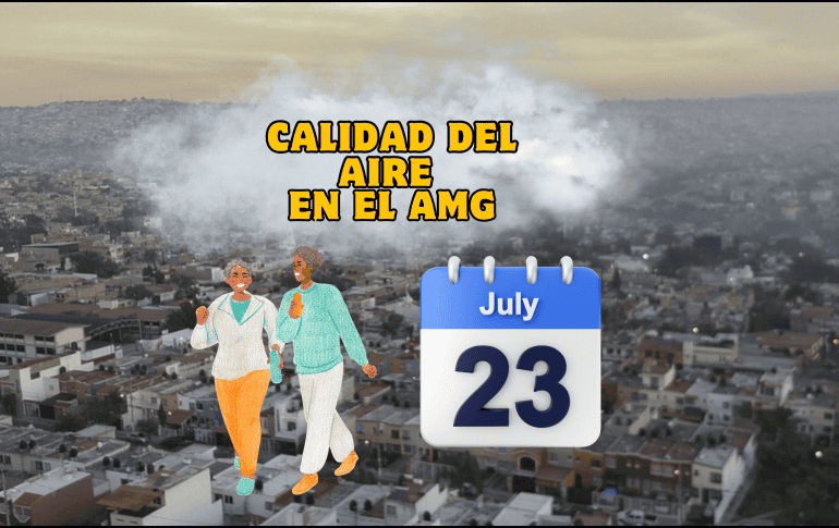 La mañana de este jueves 23 de julio en el AMG se registra buena calidad del aire en Atemajac, con 10 puntos IMECA. EL INFORMADOR / ARCHIVO
