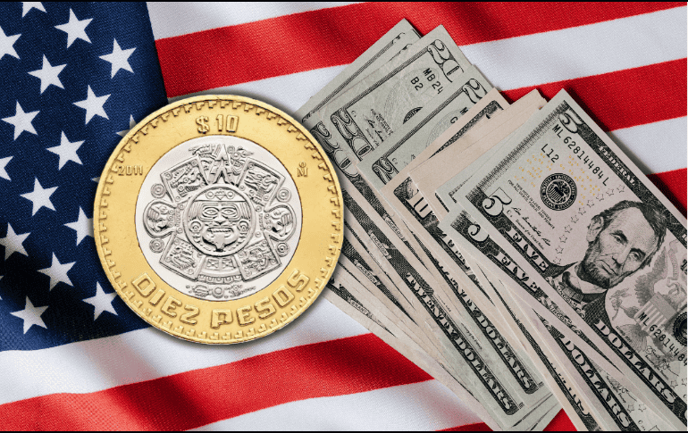 El tipo de cambio registra una depreciación del 0.68% para el peso mexicano, superando la barrera de las 17.50 unidades en las primeras horas de operación. ESPECIAL/Canva