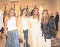Danelly Villa, Mariela Padilla, Paula Sierra e Inés Figueroa. GENTE BIEN JALISCO / Revista del 24 de julio
