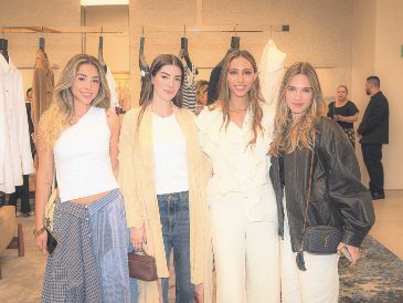 Danelly Villa, Mariela Padilla, Paula Sierra e Inés Figueroa. GENTE BIEN JALISCO / Revista del 24 de julio