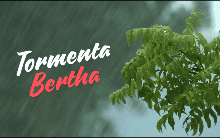 Se espera que “Bertha” continúe debilitándose rápidamente una vez que ingrese a territorio estadounidense, pero sus remanentes seguirán aportando inestabilidad al clima mexicano. ESPECIAL / CANVA