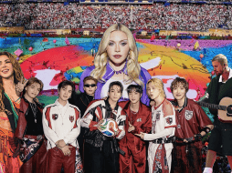 El referente más reciente es Bad Bunny en el medio tiempo del Superbowl. EFE / ARCHIVO / ESPECIAL / IG / @madonna / @shakira / @justinbieber / @bts.bighitofficial