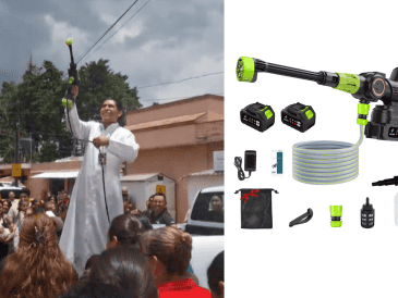 La modernización de las prácticas religiosas ha sido un tema recurrente en la Iglesia Católica durante los últimos años. Captura de pantalla TikTok/@michoveal ESPECIAL