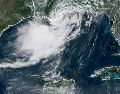 Protección Civil y el SMN alertan a Tamaulipas, Nuevo León y Coahuila por posibles inundaciones y vientos fuertes. EFE/NOAA-NHC