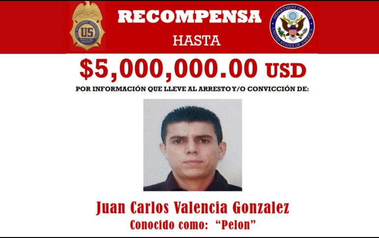 Estados Unidos señaló a Valencia González como el supuesto sucesor de 