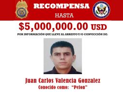 Estados Unidos señaló a Valencia González como el supuesto sucesor de 